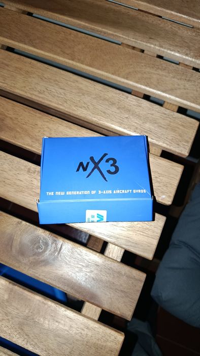 Estabilizador de Voo Giroscópio NX3 de 3 Eixos para Aviões RC / Aeromodelos (Novo na Caixa)