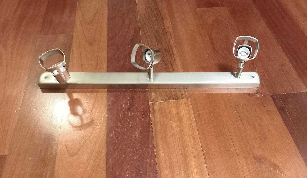 Candeeiro de Teto  Projetor de Focos em Alumínio
