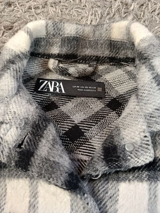 Zara kurtka koszulowa oversize r. XS