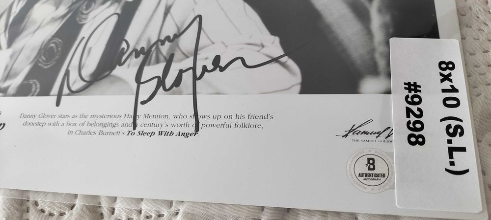 Danny Glover autografado