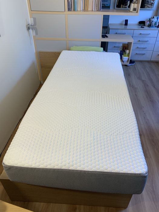 Materac hybrydowy CUREM .win 90x200 cm (Hilding) | Jak NOWY, Stan Idealny!
