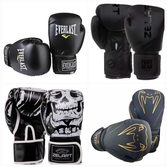 рукавички перчатки боксерские боксерські рукавиці для боксу 8 10 12 14