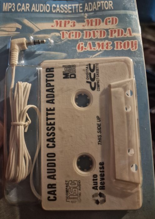 Conversor/Adaptador De Cassete Para Cd/mp3