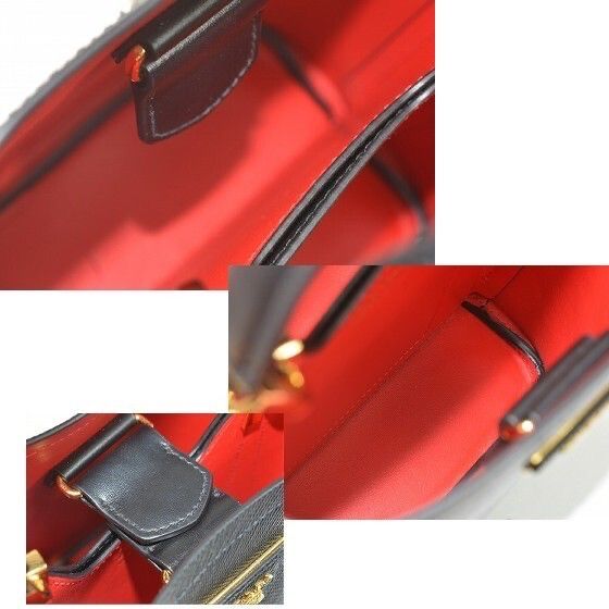 Prada Panier Saffiano Pele Nova Mulher