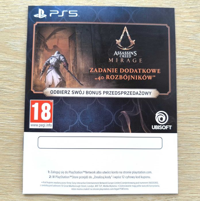 Assassins Creed Mirage [PS5] - DLC "40 Rozbójników"