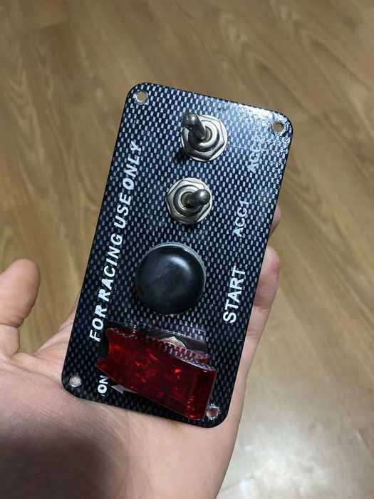 Кнопка старт стоп  for racing use only