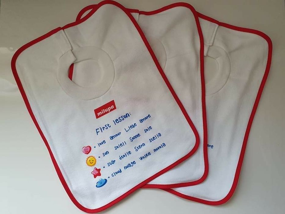 Śliniaki śliniak 3 sztuki NOWE