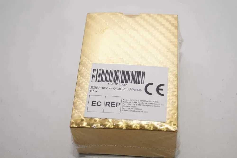 W40 Złote karty Pokemon gold kolekcjonerkie do gry 110szt