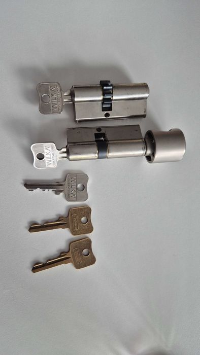 Wkładka do zamka firmy Wilka. 30mm/40 mm.