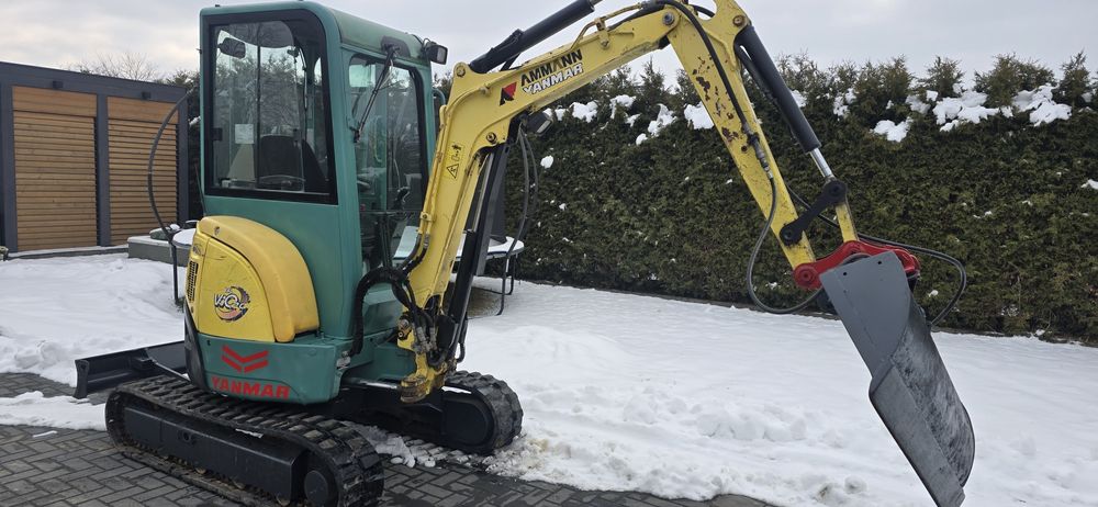 Minikoparka Yanmar 2.4t Obrys Mocna koparka  Brutto