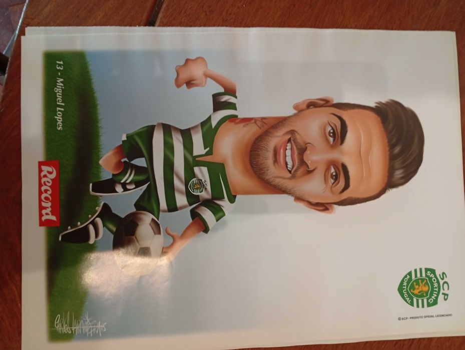 Álbum de caricaturas do Sporting