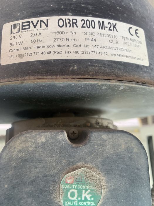 Вентиляційна система для кафе, пекарні, бару.