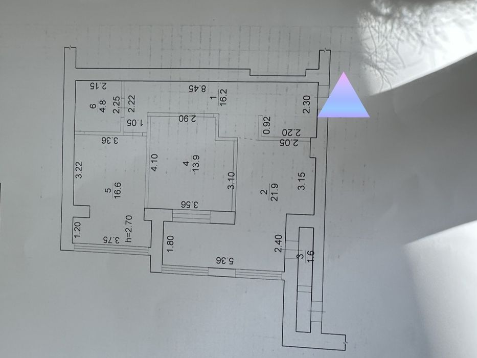 Здана новобудова!  Кухня вітальня та 2  спальні!