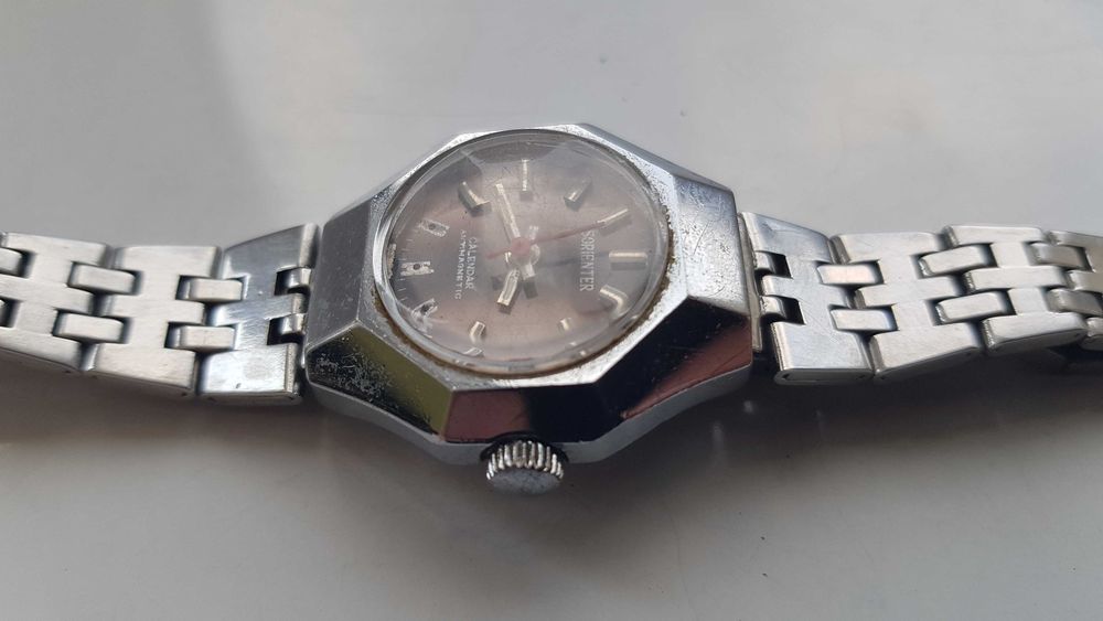 Zegarek nareczny Sorienter calendar antimagnetic datownik bransoleta damski meski unisex sr 27,5mm