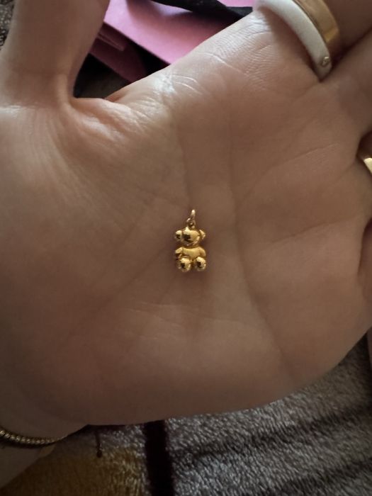 Кулон мишка TOUS золото 750