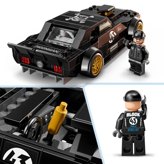 LEGOS Ken Block e Paul Walker
