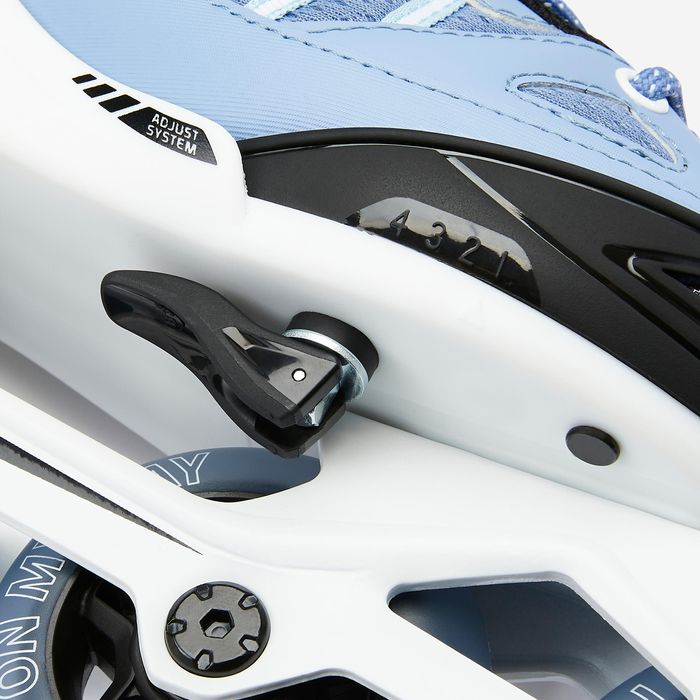 Patins em Linha Criança FIT 5 Azul/Branco