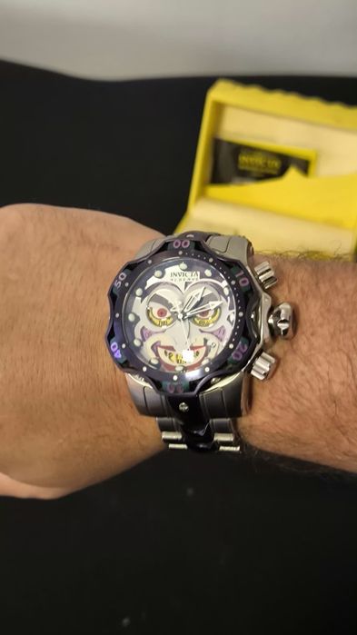 INVICTA DC COMICS JOKER QUARTZ MENS
WATCH 33810 -52.5MM