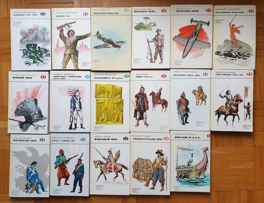 Historyczne bitwy - książka - 17 tomów