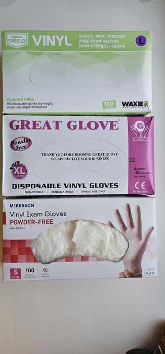 Продам рукавички одноразові