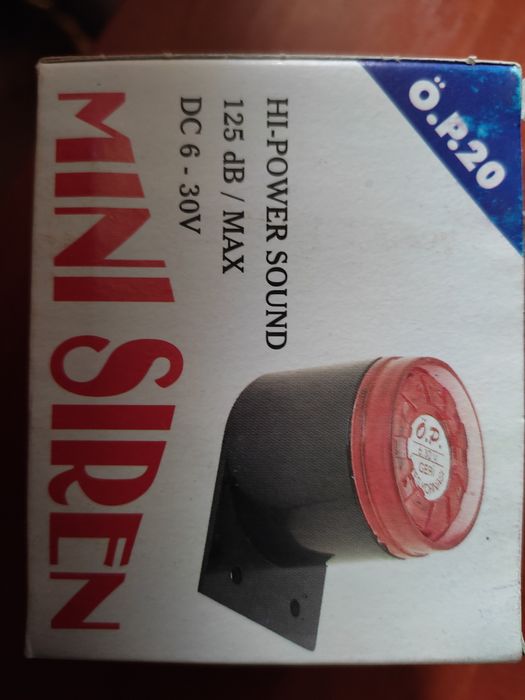 Сирена для систем охранной сигнализации .  12 вольт/ 125 dB