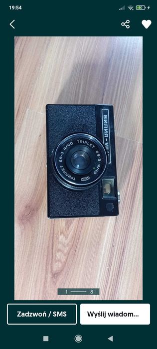 Aparat co robi fotografie