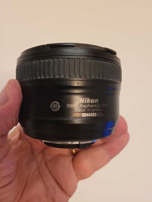 Objetiva Nikon 50 mm f1.8G