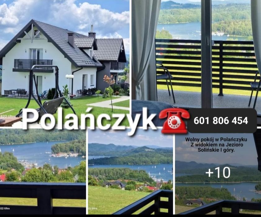 Solina/Polańczyk/J.Solińskiego 500m/Pokoje/Domki 5os