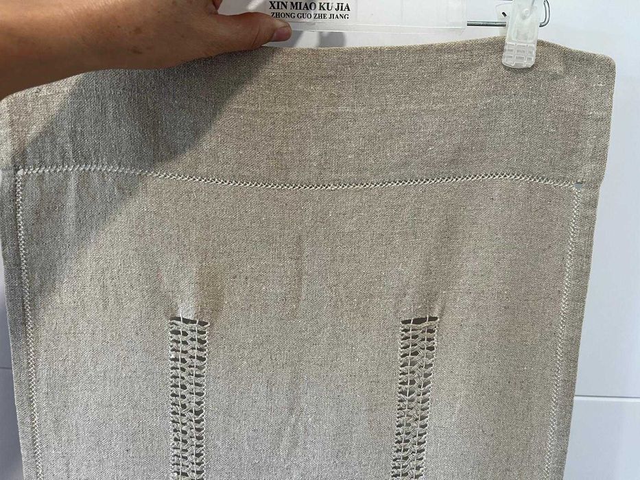 Cortinados (2) de Linho