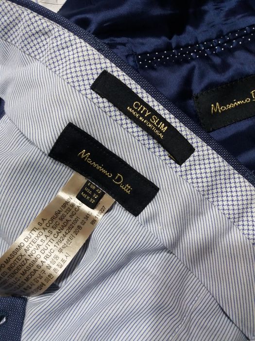 Fato de homem "Massimo Dutti"