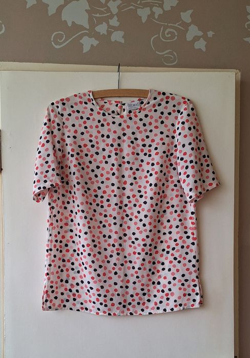 Vintage bluzka Delmod I styl retro I parisian chic