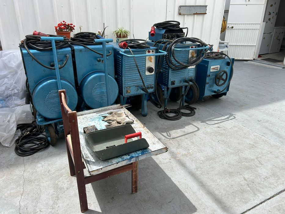 Máquinas de soldar industriais rotativas e estáticas, 400A