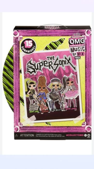 Лялька LOL Surprise OMG Remix Rock Bhad Gurl — старша сестра улюбленого персонажа Бхадді