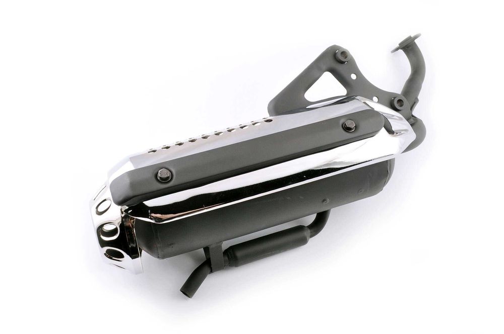 Глушитель вихлопна труба на скутер резонатор HONDA DIO AF18 27 34 TACT