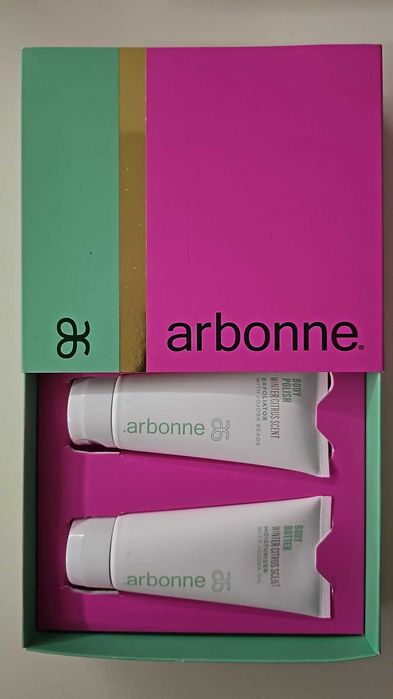 Peeling i masło nawilżające do ciała o zapachu cytrusów - na PREZENT