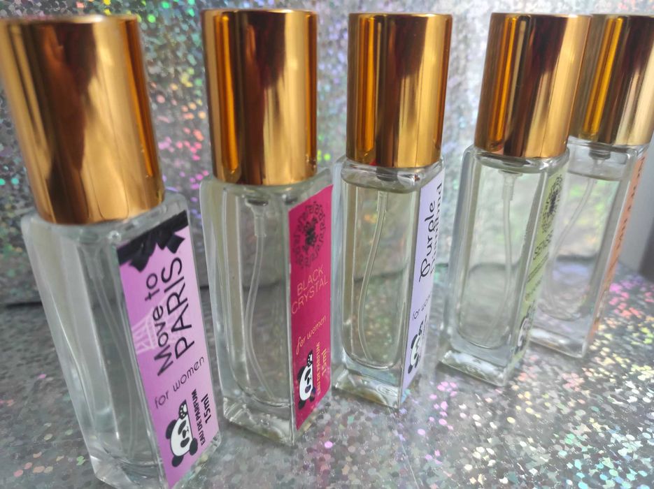 Perfumetki Komplet 5 sztuk,zestaw inspiracje