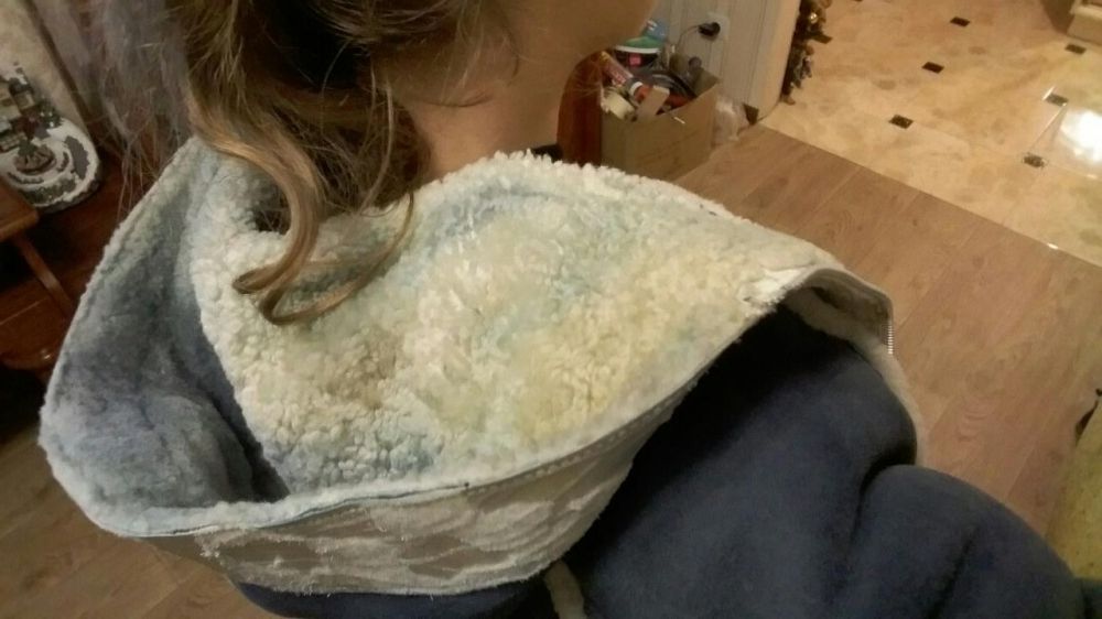 Куртка из натуральной овчины