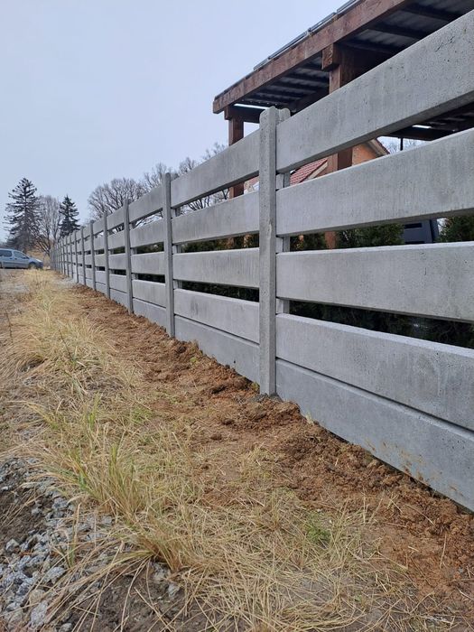 Betonowe ogrodzenia Szybka realizacja
