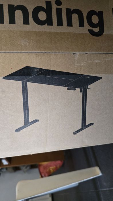 Secretária Elétrica Elevável ErGear 120x60cm (Nova / Caixa Selada) + Fatura