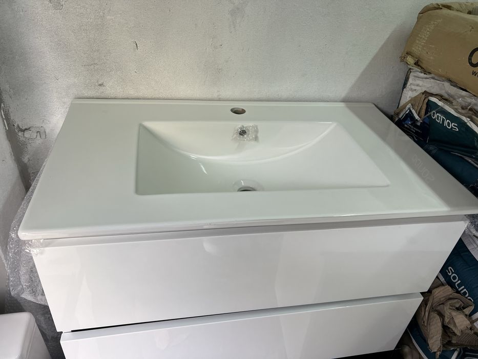 Movel  casa banho Novo Suspenso C/ Lavatorio