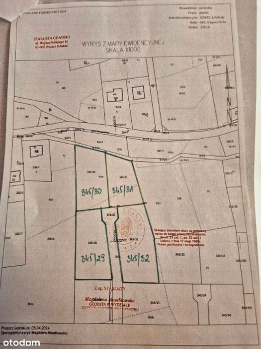 Atrakcyjne Działki Budowlane - Kolbudy/Ostróżki - Widok 3