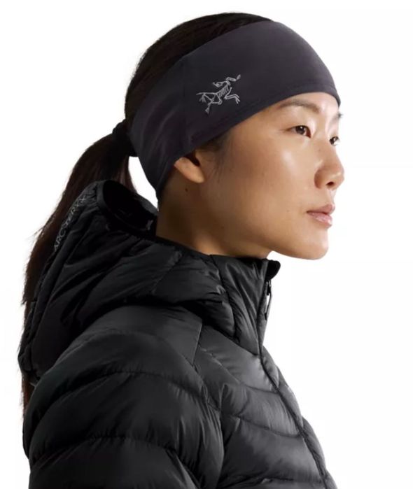 Opaska na głowę Arcteryx Rho Headband - czarna