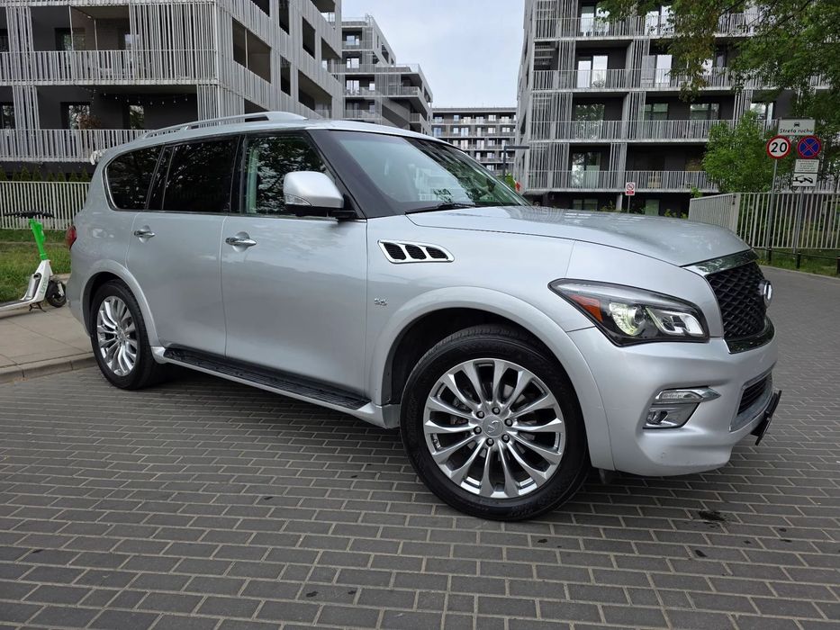 Infiniti QX80 V8 5.6l 405KM*4X4*Dokumentacja pochodzenia*7 osobowy