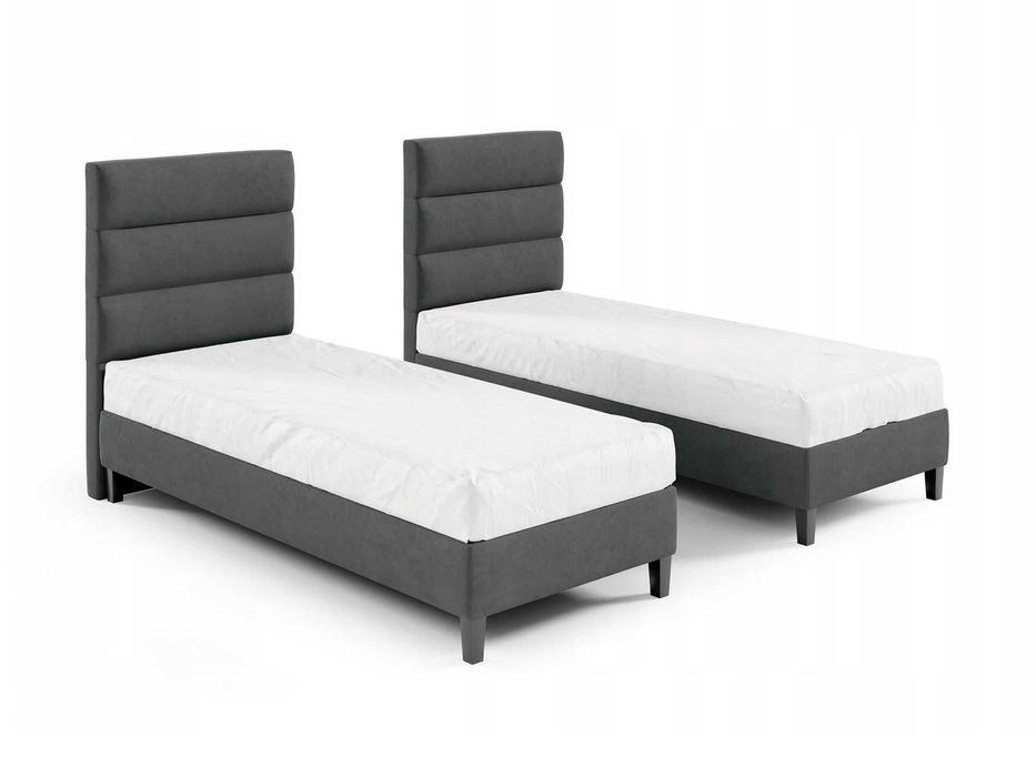 Pojedyncze łóżko hotelowe z wezgłowiem LINO 70x200 cm