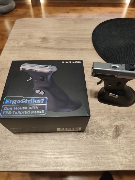 Myszka pionowa pistolet ergostrike7