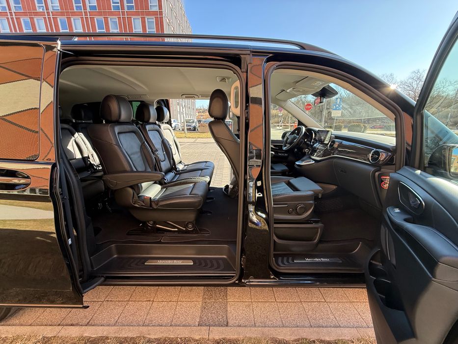 WYNAJEM Mercedes V-Klasa EXTRA LONG 8 osobowy  Biznes BUS AUTOMAT VIP