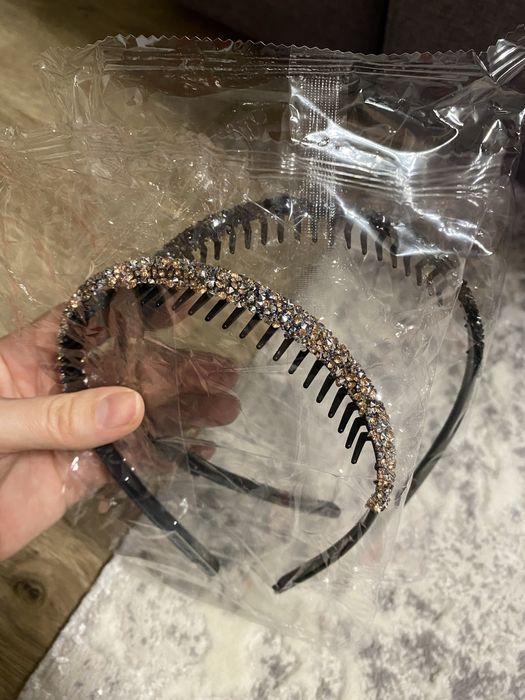 Набір блискучих обручей з зубчиками, обруч