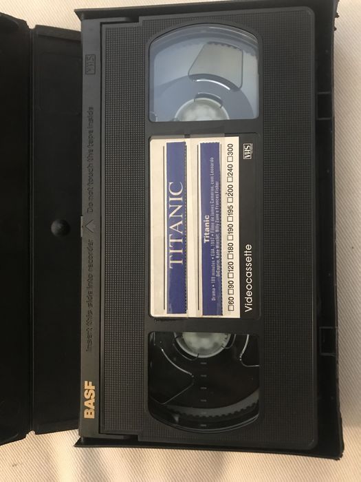 Vhs Titanic com Leonardo di Caprio