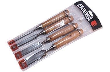 Dłuta Stolarskie Z Drewnianym Uchwytem 6­, 12­, 18, 24 Mm