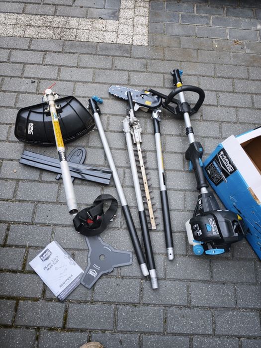 Zestaw 4 w 1 Mac 26 cm3 podkaszarka piła nożyce 1KM Polecam